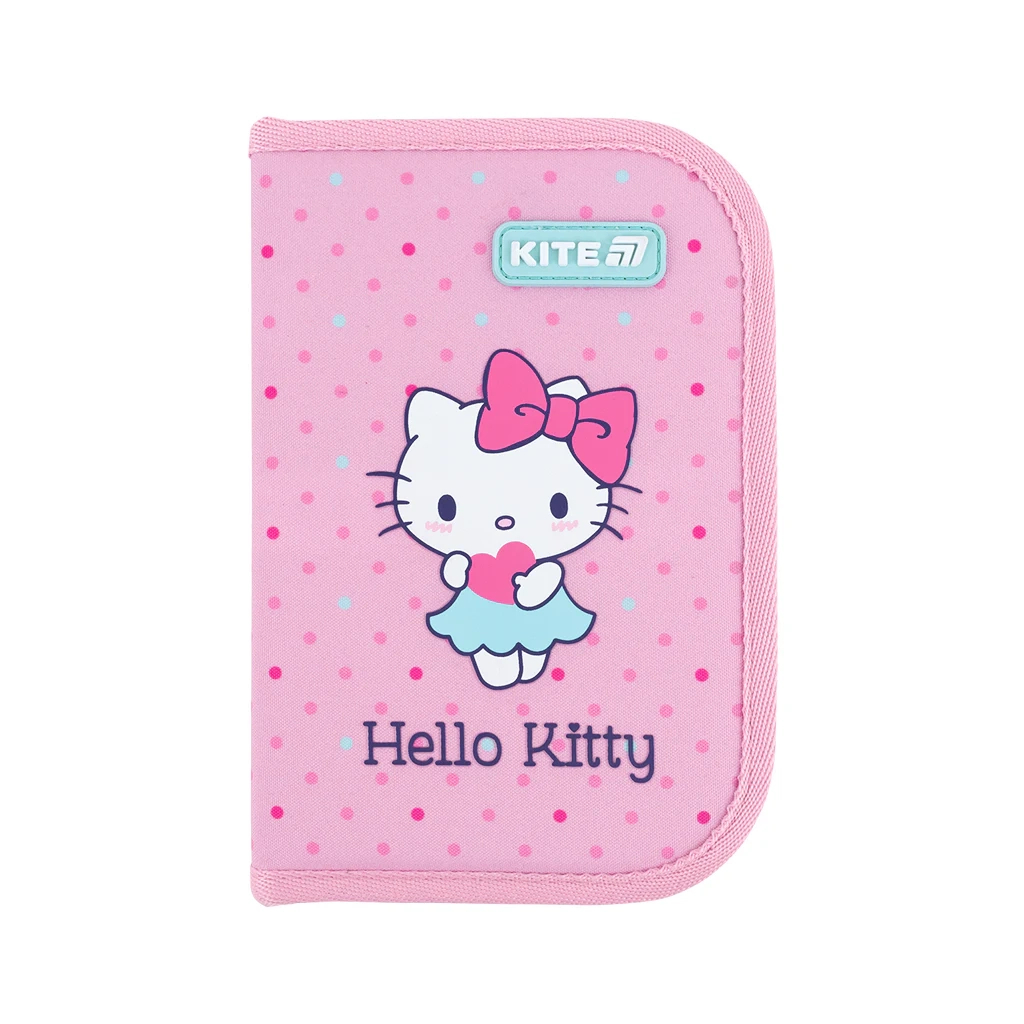 Пенал Kite Hello Kitty 622 HK , без наповнення, 1 відділення, 2 відвороти (HK26-622)