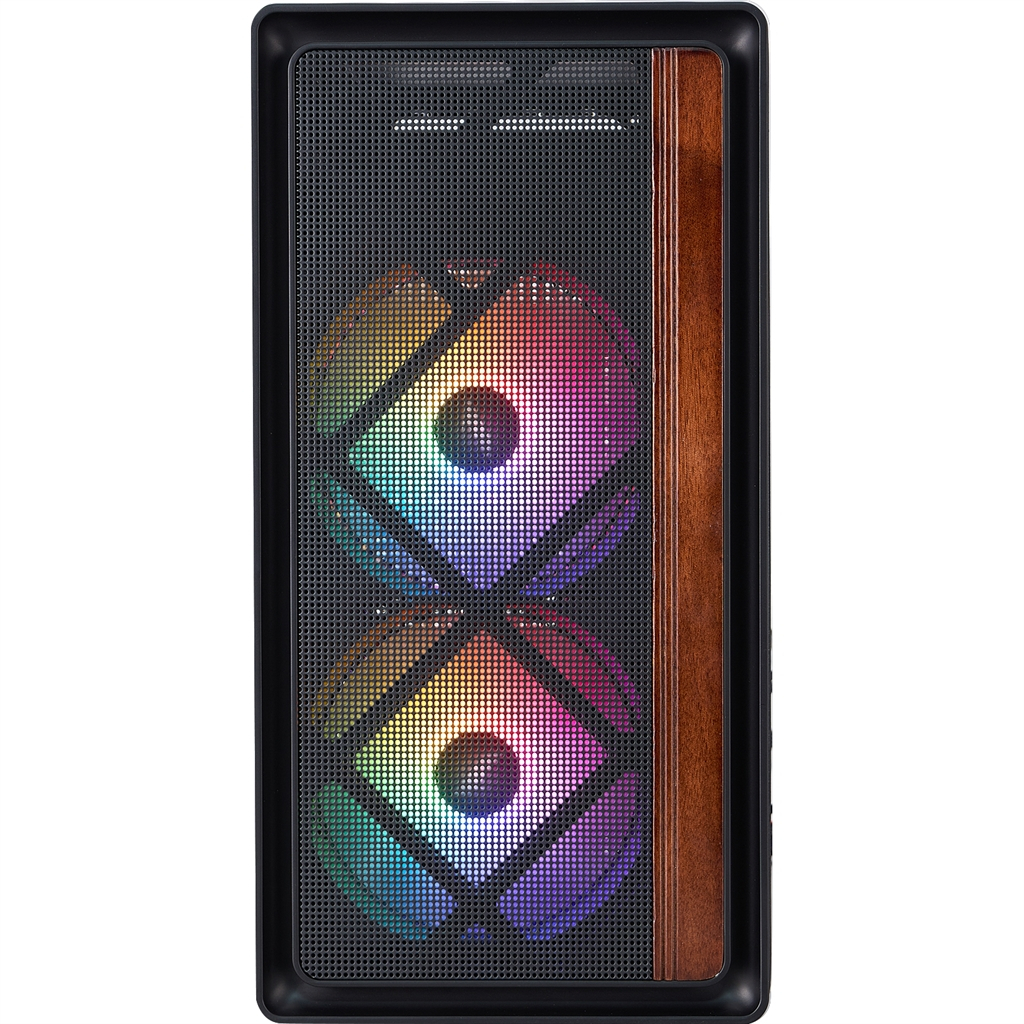 Корпус для ПК 1stPlayer WD1-BK-3F1