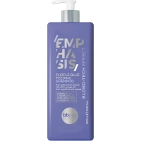 Shampoo BBcos Emphasis Blond-Tech Effect Purple Blue Feeding Shampoo 1000 ml (8051566449835)