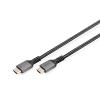 Кабель мультимедійний HDMI M to HDMI M 2.0m V2.1 8K60Hz 48Gbps black Digitus (DB-330200-020-S)
