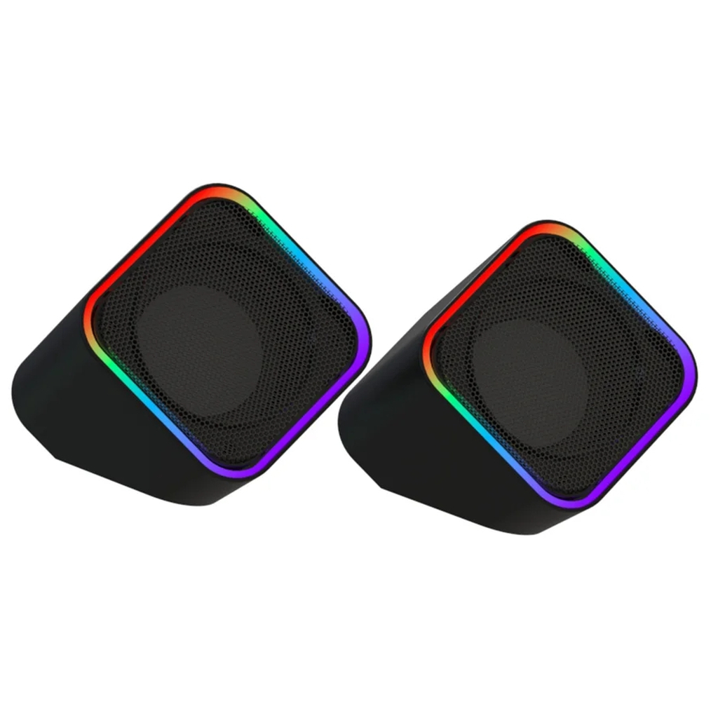 Акустична система ColorWay Cubix 2.0 RGB USB Black (CW-SPU05BK) Акустична система ColorWay Cubix 2.0 RGB USB Black (CW-SPU05BK)