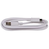 Дата кабель USB 2.0 AM to Micro 5P 1.0m белый LogicPower (4094)