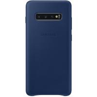 Чохол до мобільного телефона Samsung Galaxy S10+ (G975) Leather Cover Navy (EF-VG975LNEGRU)