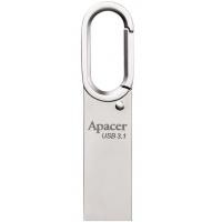 USB флеш накопичувач Apacer 64GB AH15E Silver USB 3.1 (AP64GAH15ES-1)