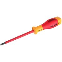 Screwdriver Tolsen dielectric VDE straight slot Premium 3.0x0.5x100 mm (V30205)
