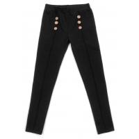 Лосини дитячі Breeze з гудзиками (14755-158G-black)