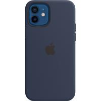 Чохол до мобільного телефона Apple iPhone 12 | 12 Pro Silicone Case with MagSafe - Deep Navy (MHL43ZE/A)