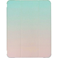 Чохол до планшета BeCover Gradient Soft TPU mount Apple Pencil iPad Air 10.9 2020/2021 Green-Pink (706582)