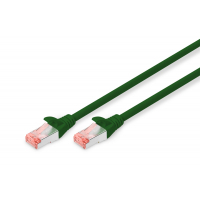 Патч-корд 5м, CAT 6 S-FTP, AWG 27/7, LSZH, green Digitus (DK-1644-050/G)