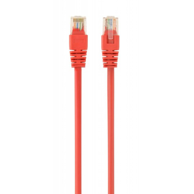 Patch cord 1m UTP cat 6 CCA red Cablexpert (PP6U-1M/R)