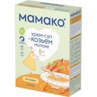 Children's porridge MAMAKO Pumpkin cream soup with goat's milk 150 g (4670017090279)
