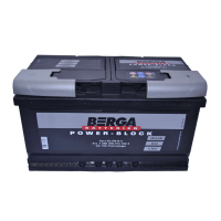 Automotive battery Berga Power Block 80Ah (740EN) (580406074)