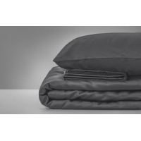 Bedding MirSon Satin Premium Iron 0240 Gray 143x210x2 (2200000671547)