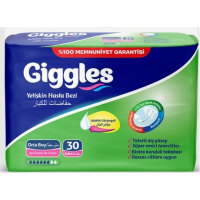 Diapers for adults Giggles Medium 85-125 cm 30 pcs (8680131201105)