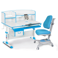 Desk with chair Evo-kids Evo-50 BL + Y-110 KBL