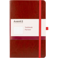 Notebook Axent Partner Lux, 125x195 mm 96 sheets per cell Burgundy (8202-05-A)