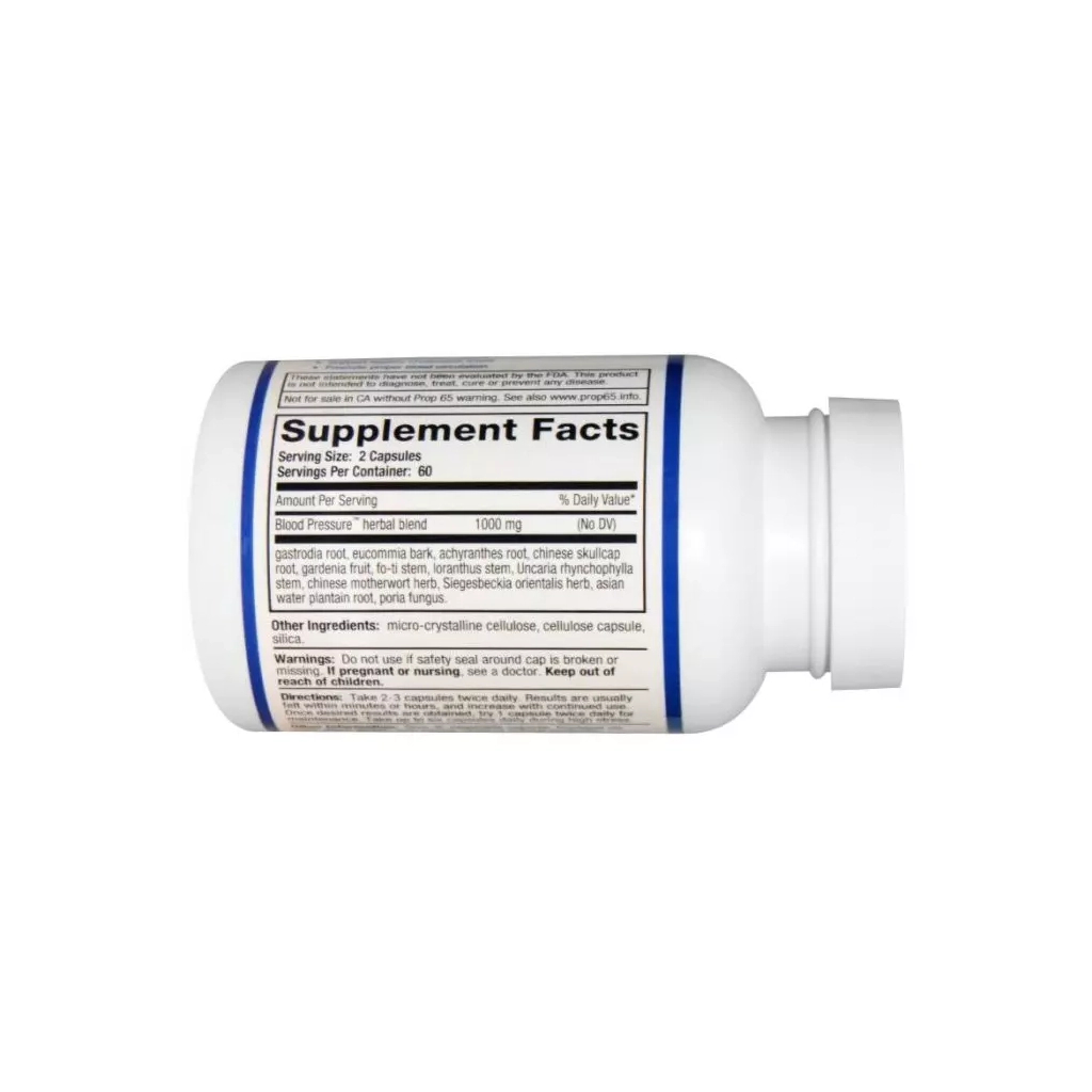 Трави Ridgecrest Herbals Комплекс для нормалізації кров'яного тиску, RidgeCrest Her (RDH-00549)