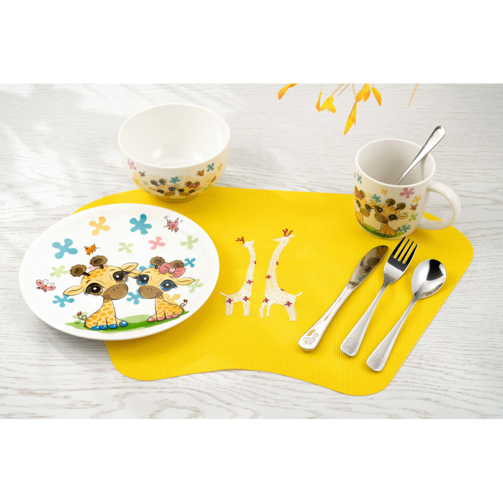 Килимок сервірувальний Ardesto дитячий 30 х 45 см, Yellow (AR3315KY)