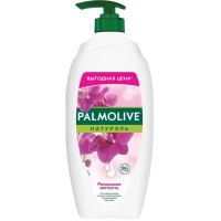 Shower gel Palmolive Naturel Luxurious softness Black orchid extract with moisturizing milk 750 ml (8693495035972)