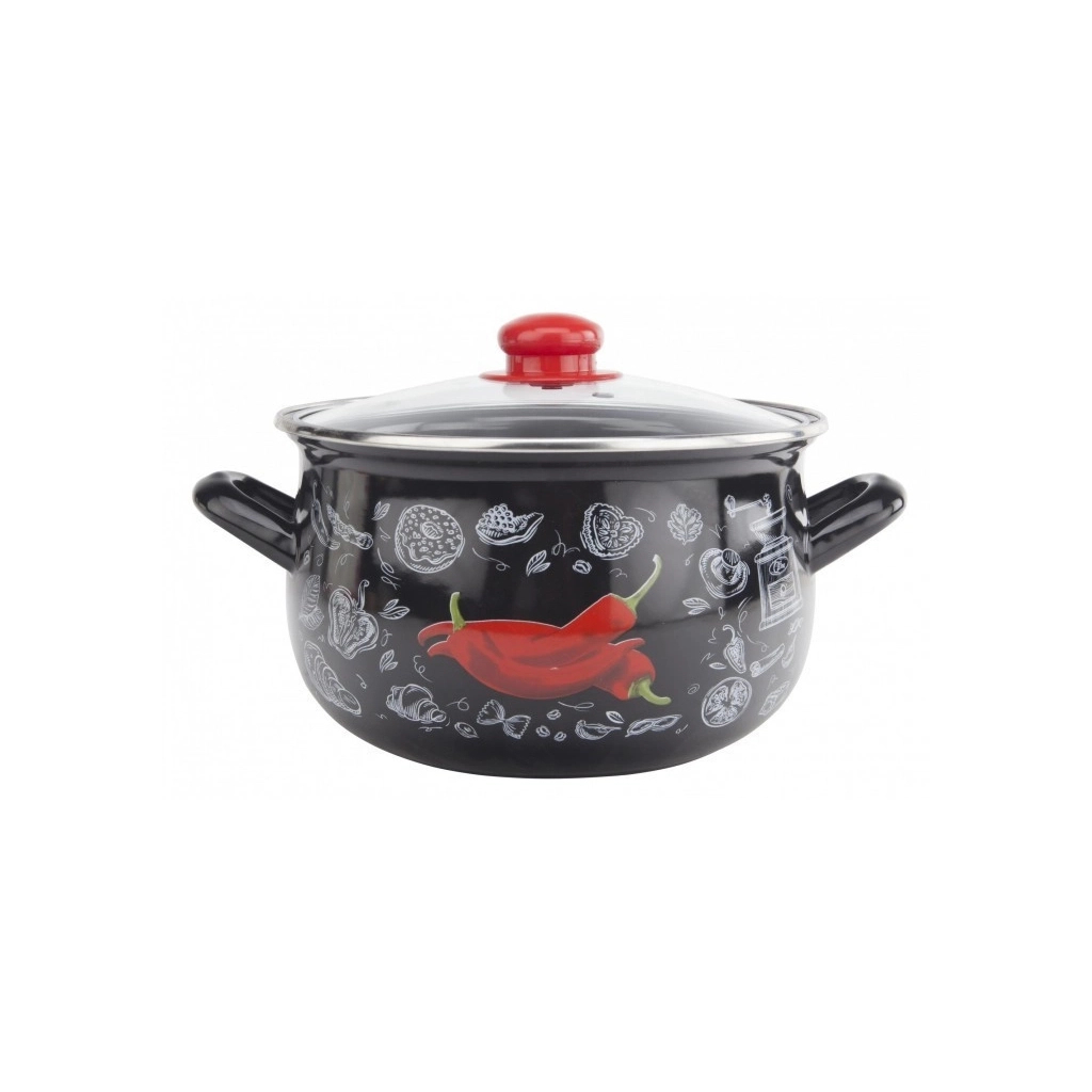 Каструля Gusto "Перчинка" 16 см 2,1 л (GT-T-116-P)