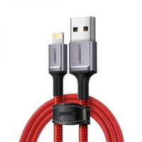 Дата кабель USB 2.0 AM to Lightning 1.0m US239 MFI Red Ugreen (US293/80635)