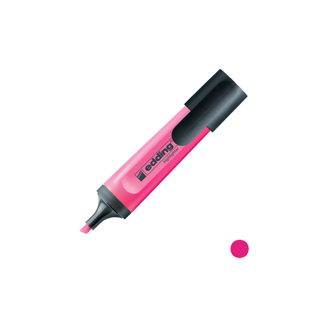 Маркер Edding текстовий Highlighter 2-5 мм Рожевий (e-345/09) Маркер Edding текстовий Highlighter 2-5 мм Рожевий (e-345/09)