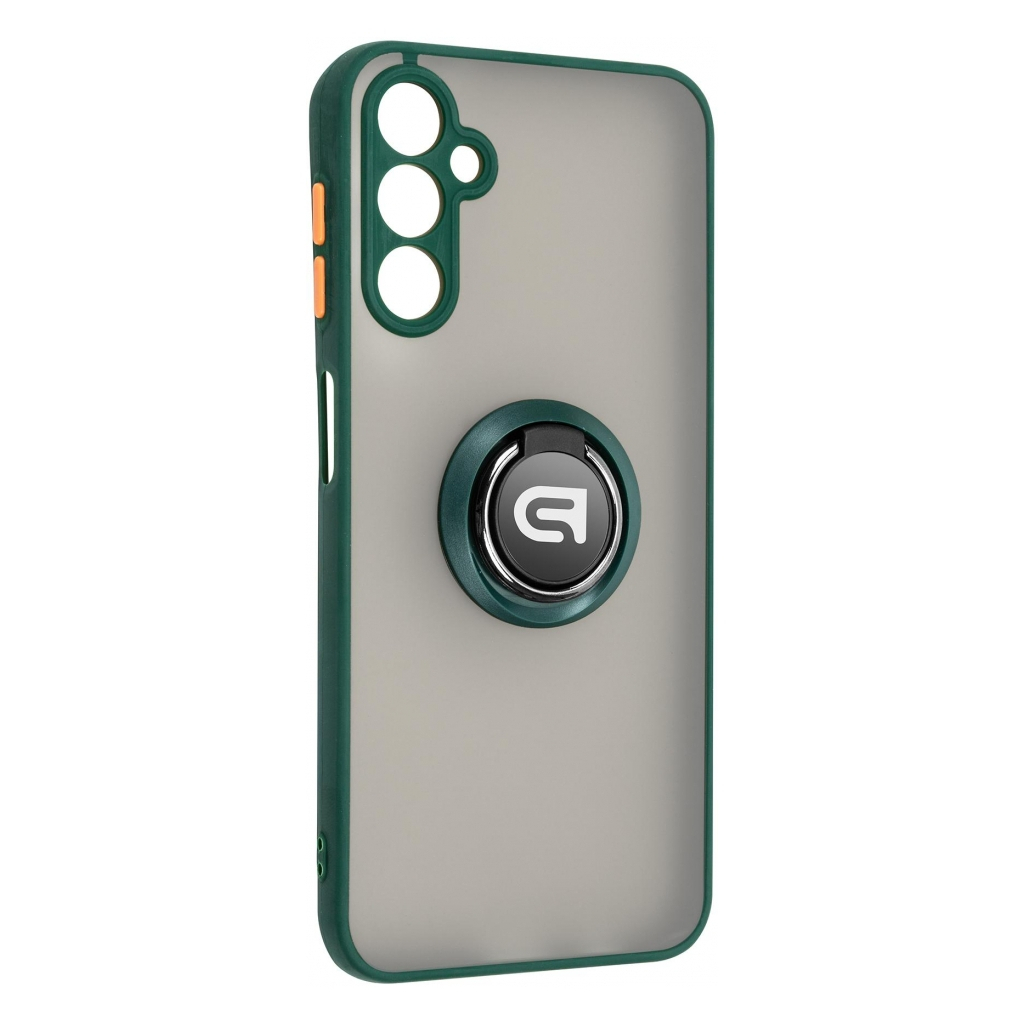 Чохол до мобільного телефона Armorstandart Frosted Matte Ring Samsung A14 4G / A14 5G Dark Green (ARM68351) Чохол до мобільного телефона Armorstandart Frosted Matte Ring Samsung A14 4G / A14 5G Dark Green (ARM68351)