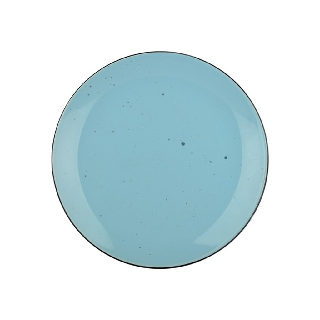 Тарілка Limited Edition Terra 20 см Десертна Блакитна (YF6002-2)