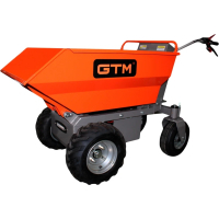 Візок вантажний GTM самохідний на колесах (дампер) 500кг/акк. 32Ah (E50M/32A)
