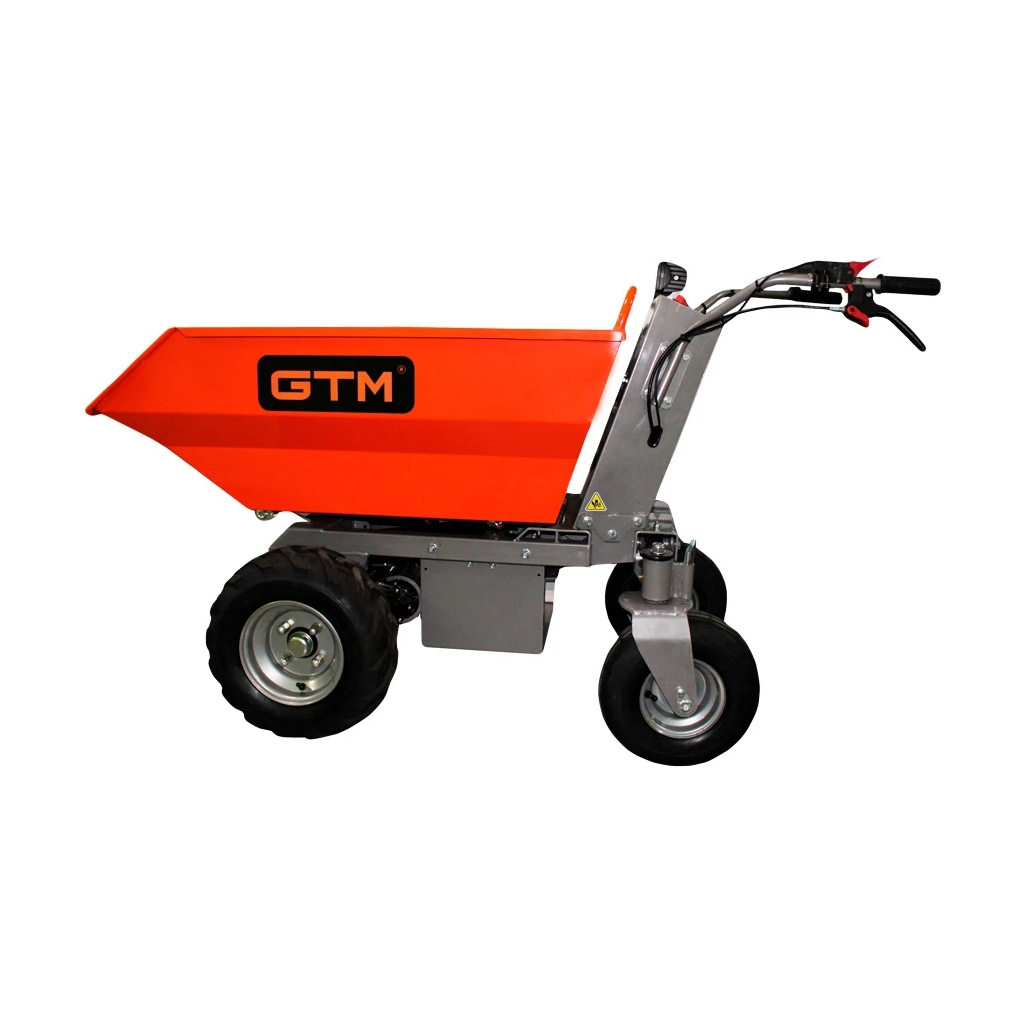 Візок вантажний GTM самохідний на колесах (дампер) 500кг/акк. 32Ah (E50M/32A) Візок вантажний GTM самохідний на колесах (дампер) 500кг/акк. 32Ah (E50M/32A)