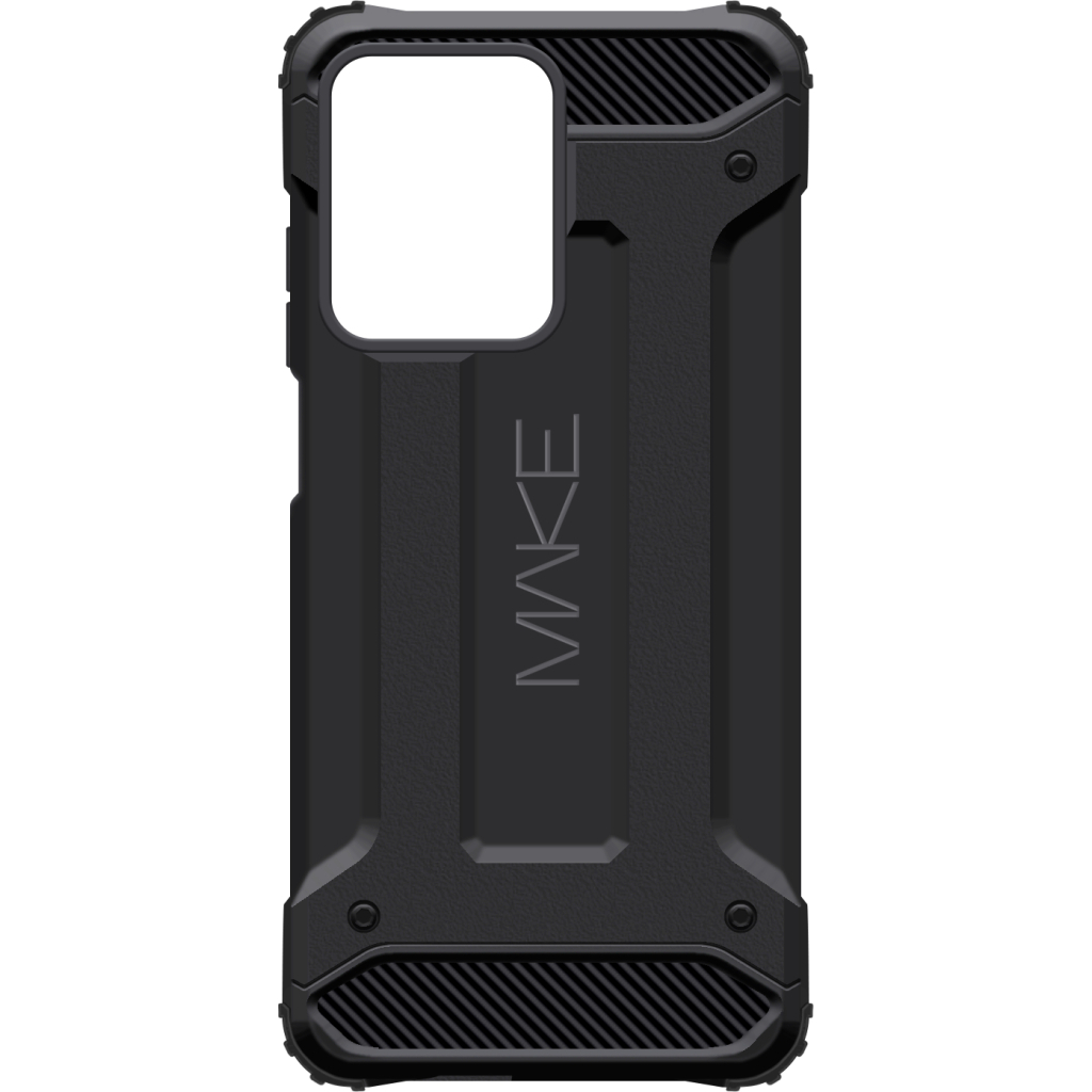 Чохол до мобільного телефона MAKE Xiaomi Redmi Note 12 Pro Panzer Black (MCN-XRN12PBK) Чохол до мобільного телефона MAKE Xiaomi Redmi Note 12 Pro Panzer Black (MCN-XRN12PBK)