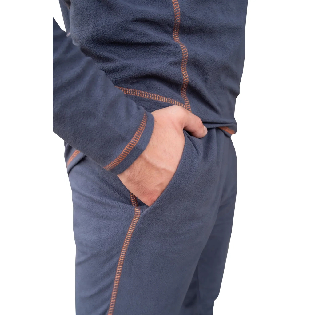 Комплект термобілизни Tramp Microfleece Сірий 2XL (UTRUM-020-grey-2XL)