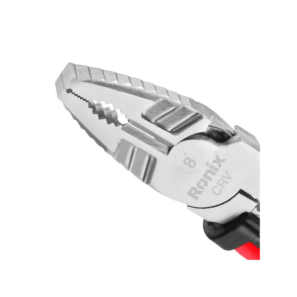 Плоскогубці Ronix багатофункціональні 205мм (RH-1193)