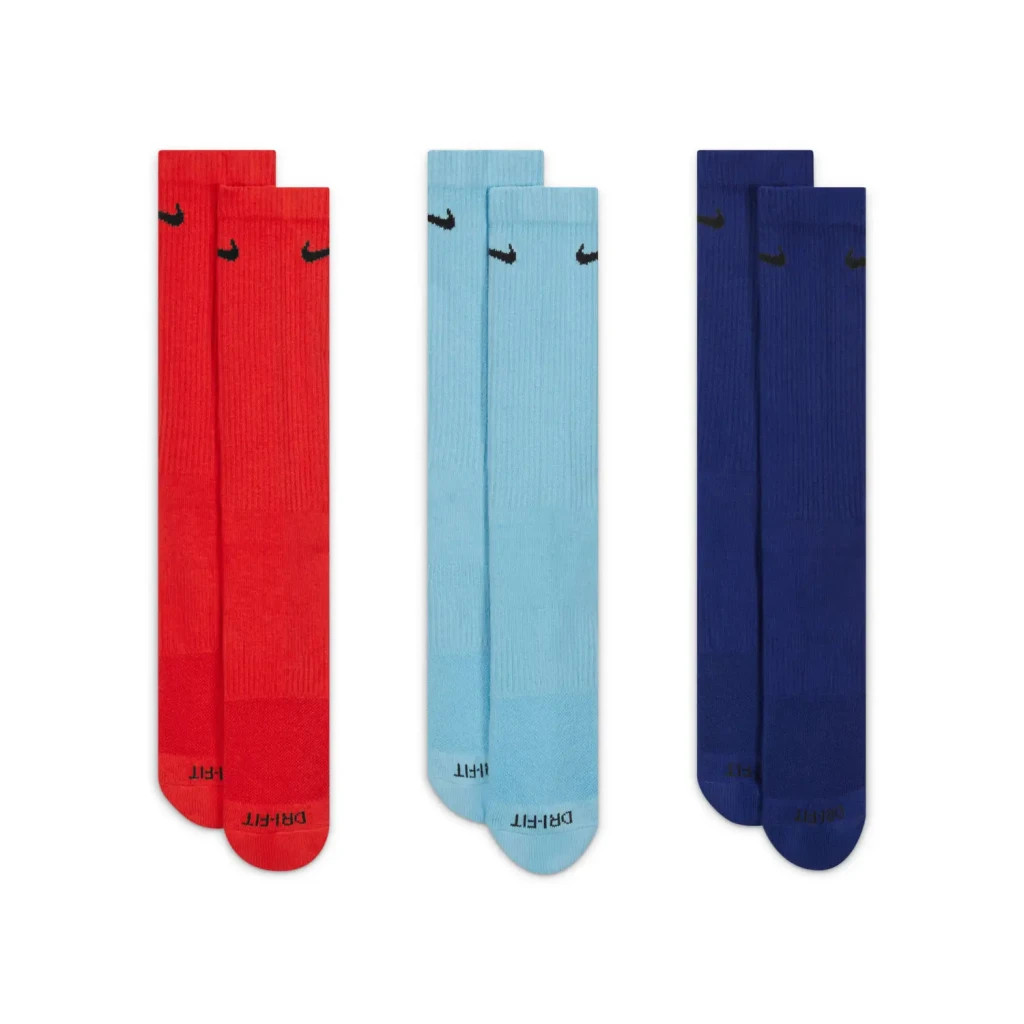 Шкарпетки Nike U NK EVRY PLUS CUSH CREW 3PR SX6888-925 42-46 3 пари Мультиколор (196147077088)