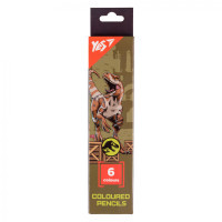 Colored pencils Yes 6 colors Jurassic World khaki (290728)