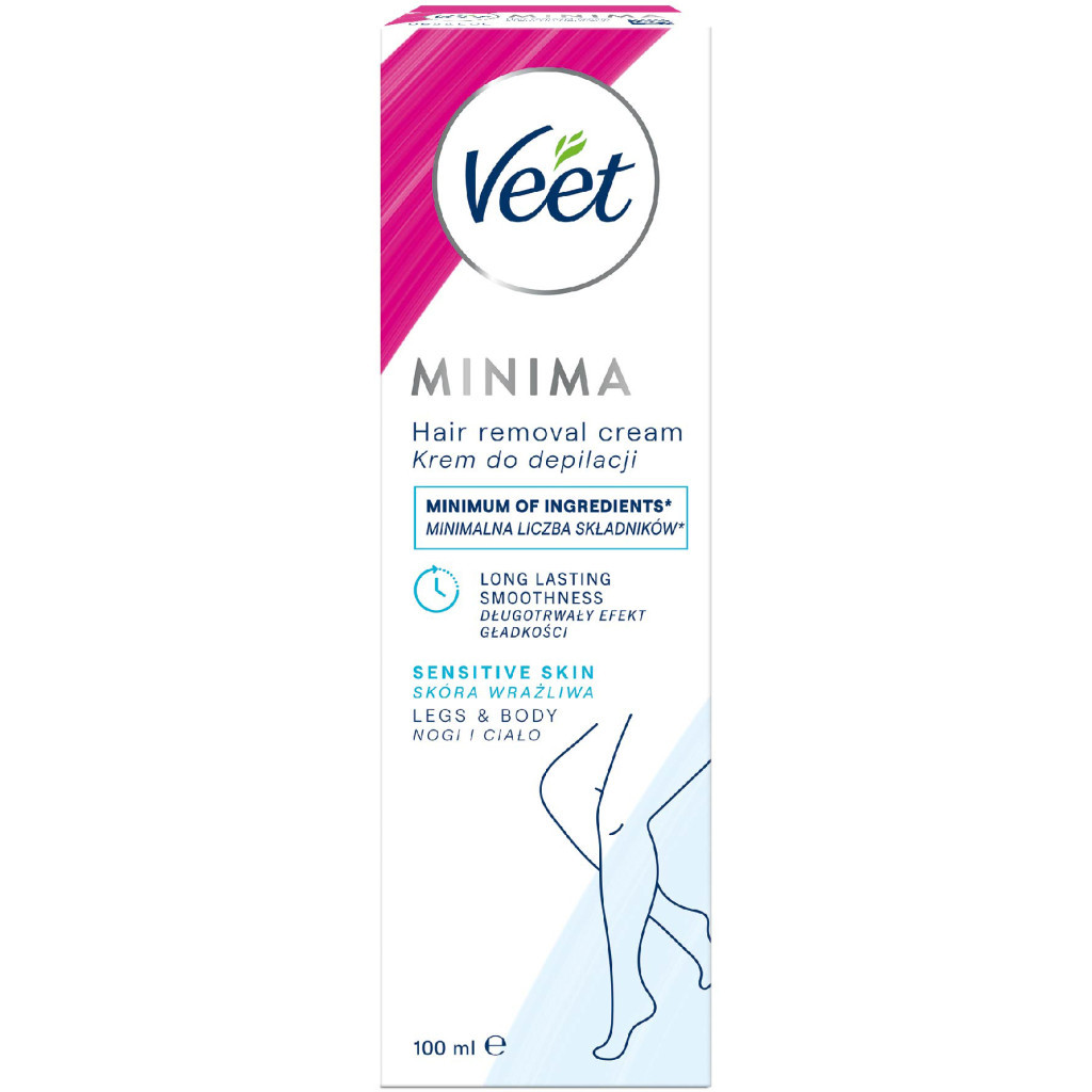 Крем для депіляції Veet Minima для чутливої шкіри з Алое вера 100 мл (4053700288205)