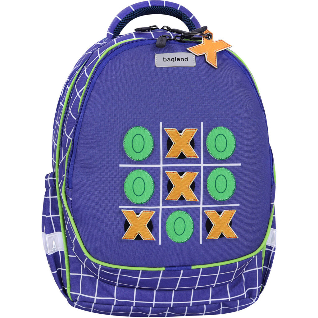 Рюкзак шкільний Bagland Butterfly 1328 Сублімація синій 21 л (00565664 Ш) (1071219245)