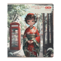 ZiBi subject notebook ANIME 48 sheets cell, English language (ZB.1704-09)