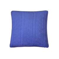 Pillowcase Provence decorative knitted Openwork lavender 45x45 (012505)