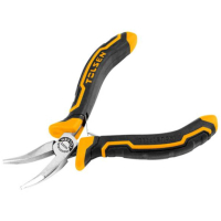 Tolsen pliers mini-long pliers bent 115 mm Ergo handles (10353)