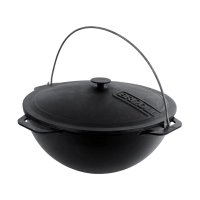 Tourist boiler Brizoll cast iron Asian with a lid 10 l (KA10-1)