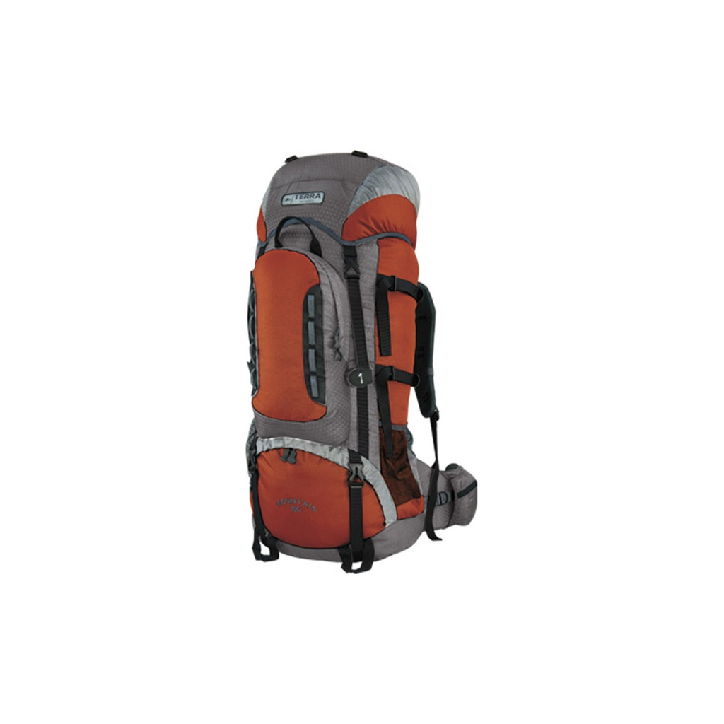 Рюкзак туристичний Terra Incognita Mountain 50 orange / gray (4823081500254)