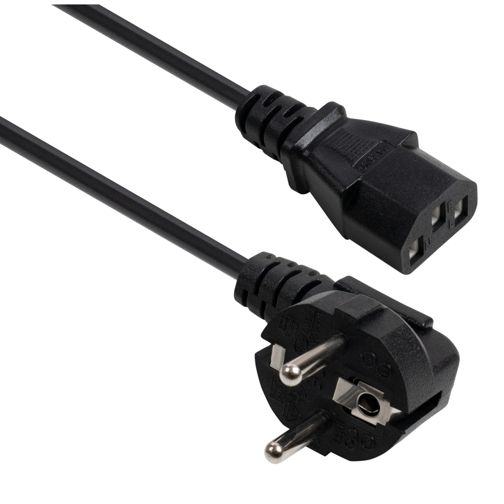 Кабель живлення C13 1.8m 0.75mm2 Rezone (RZPC-131875)