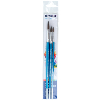 Kite Classic painting brush set of 3 brushes: pony round 3,7,11 (K-342)