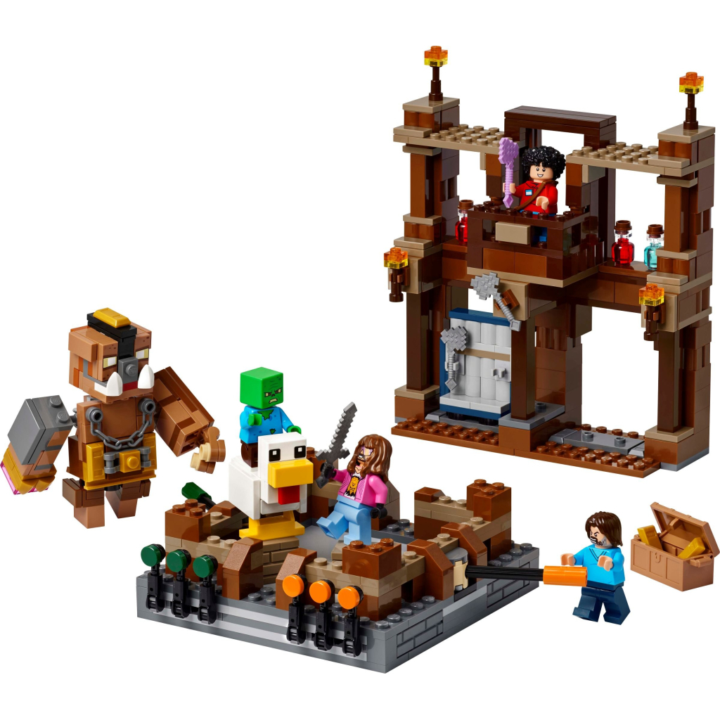Конструктор LEGO Minecraft Бійцівський ринг у лісовому маєтку (21272) Конструктор LEGO Minecraft Бійцівський ринг у лісовому маєтку (21272)