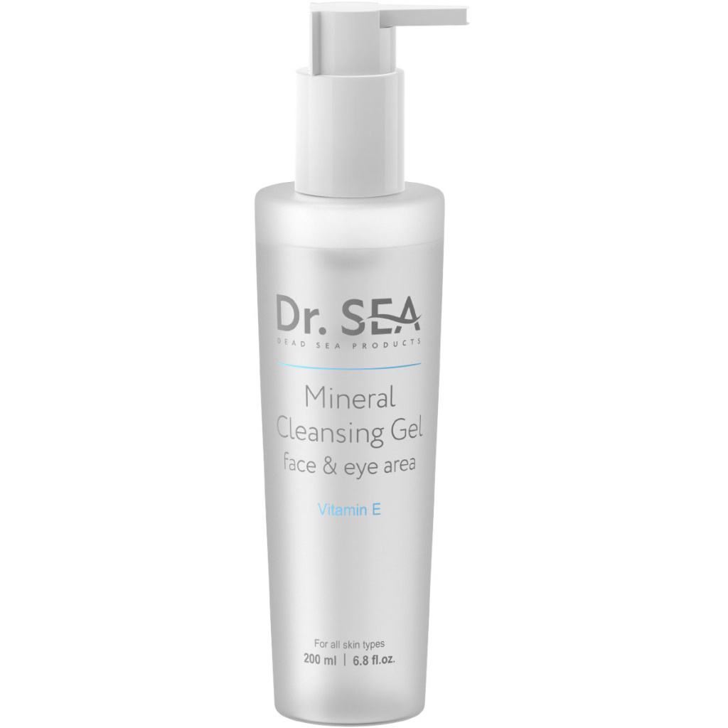 Гель для вмивання Dr. Sea Мінеральний з вітаміном E 200 мл (7293720020820)