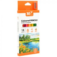 Colored pencils Yes Orange Line 18 colors with sharpener (290739)