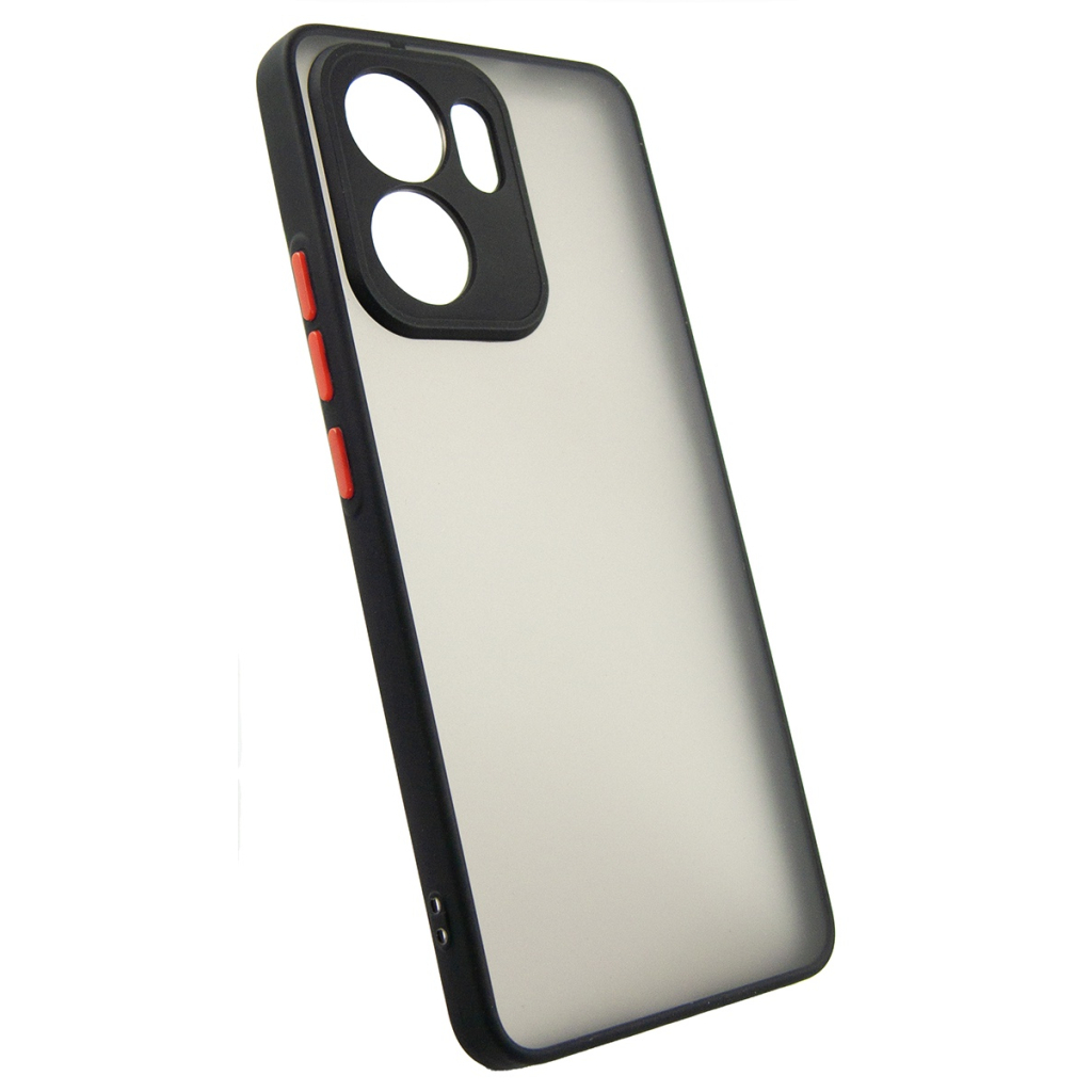 Чохол до мобільного телефона Dengos Matte OPPO Reno13 F Black (DG-TPU-MATT-166)