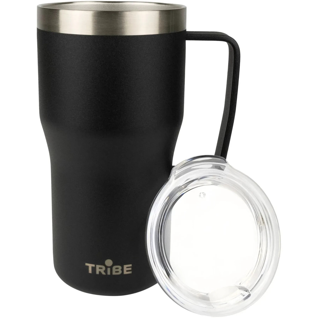 Термокружка Tribe Travel Mug 600 мл black (T-FA-0034-black) Термокружка Tribe Travel Mug 600 мл black (T-FA-0034-black)