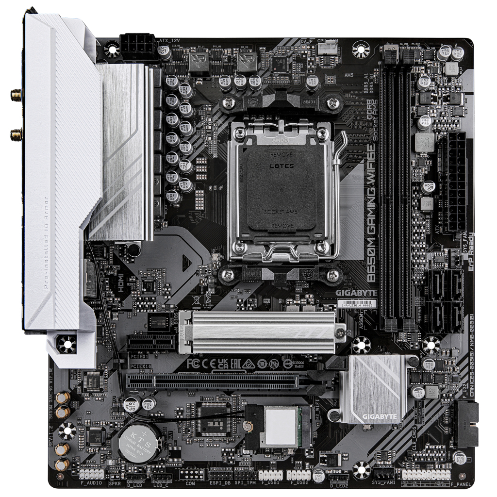 Материнська плата GIGABYTE B650M GAMING WIFI6E